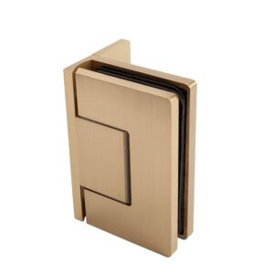 Estlegno wand-glas scharnier mat messing (SB)