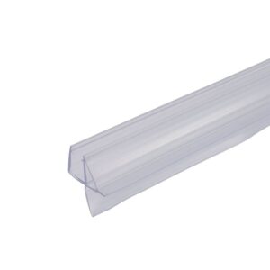 Afdichtprofiel met centrale lip, onderlip en zijdelingse afwatering voor 6 mm glas