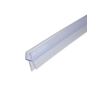 Afdichtprofiel met centrale- en zijdelingse afwatering voor 6 mm glas flexibel