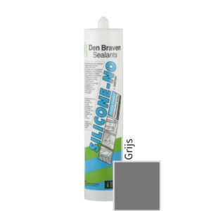 Zwaluw Silicone NO - koker 310 ml - grijs
